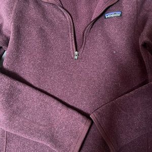 Purple Patagonia better sweater